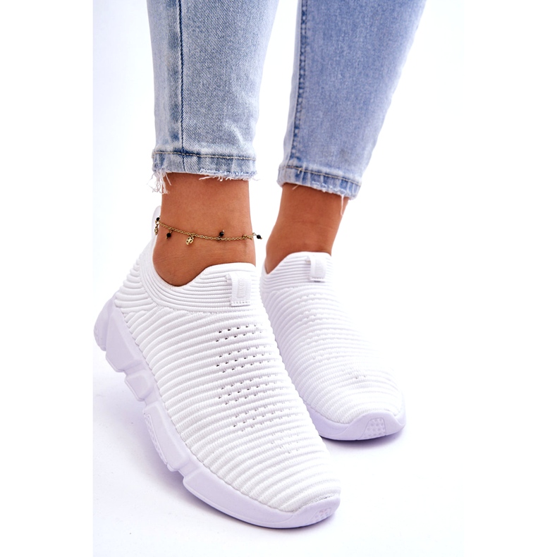 Zapatillas Deportivas Mujer Slip-on Big Star DD274460 Blanco 4