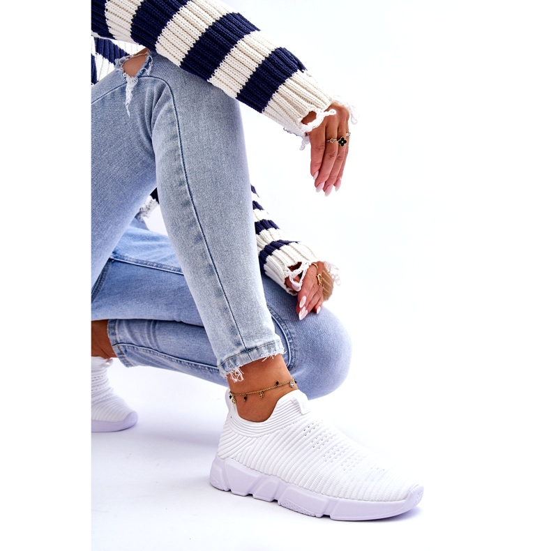 Zapatillas Deportivas Mujer Slip-on Big Star DD274460 Blanco 6