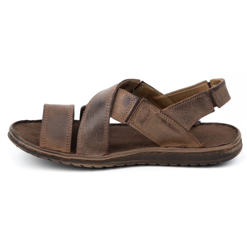 KOMODO Sandalias hombre piel marron 882K marrón 1