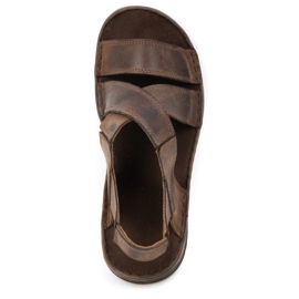 KOMODO Sandalias hombre piel marron 882K marrón 6