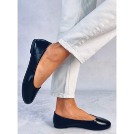 Seastar Bailarinas con plantilla de piel Tova Negro 3