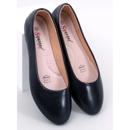 Seastar Bailarinas con plantilla de piel Tova Negro 1