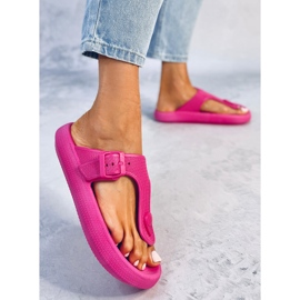 Chanclas Sadier Fucsia soft foam rosado 3