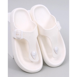Chanclas Sadier White espuma blanda blanco 1