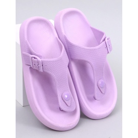 Chanclas de espuma blanda Sadier Morado violeta 1