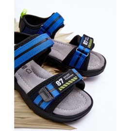 News Sandalias Infantiles Brando Celeste Velcros azul 5