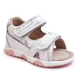 News Sandalias Infantiles Cómodas Velcros Blanco Alaska 6