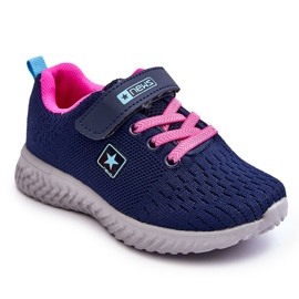 NEWS Deportivas Infantiles Con Velcros Azul Marino Brego 6