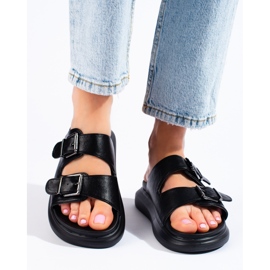 Sandalias LA.FI de moda negro 2