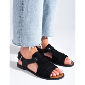 Sandalias Shelovet ante negro 3