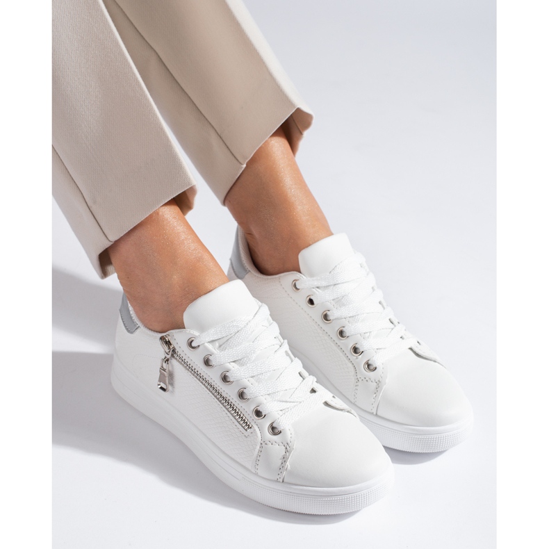 Deportivas blancas Shelovet blanco 1 Deportivas blancas Shelovet blanco 1