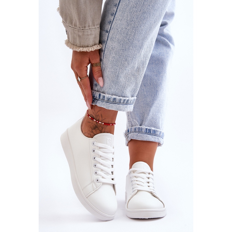 PE1 Zapatillas Clásicas Mujer Piel Blanco Unlimited 2