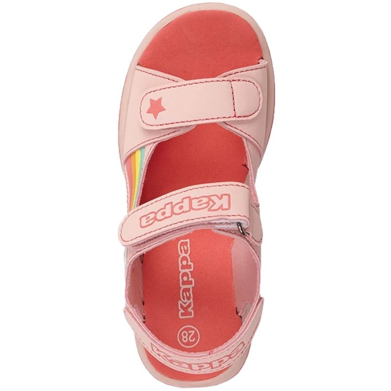 Sandalias Kappa Pelangi G 261042K 2129 rosado 1