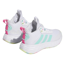 Zapatillas de baloncesto adidas OwnTheGame 2.0 Jr. IF2696 blanco blanco 5