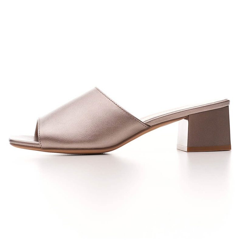 Sandalias mujer Sergio Leone platino con goma KL317 plata 2