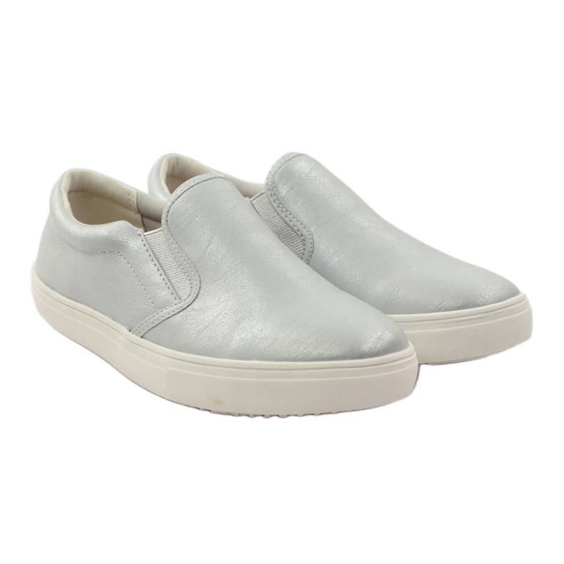 American Club Zapatillas deportivas con aplicación de piel 16541 gris 4
