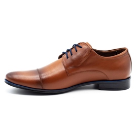 Olivier 288 zapatos de cuero para hombres marrones marrón 1