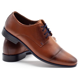 Olivier 288 zapatos de cuero para hombres marrones marrón 3