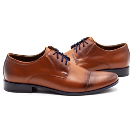Olivier 288 zapatos de cuero para hombres marrones marrón 4