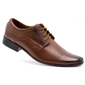 Olivier 108 zapatos formales de hombre marrón 2