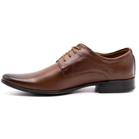 Olivier 108 zapatos formales de hombre marrón 3