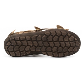Olivier 323 sandalias de hombre marrón 6