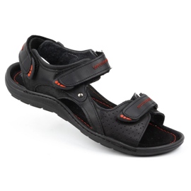 Olivier 323 sandalias de hombre negras negro 1
