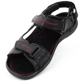 Olivier 323 sandalias de hombre negras negro 3