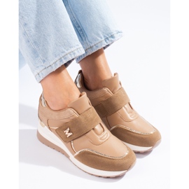 Zapatillas cuña Shelovet marrones marrón 1