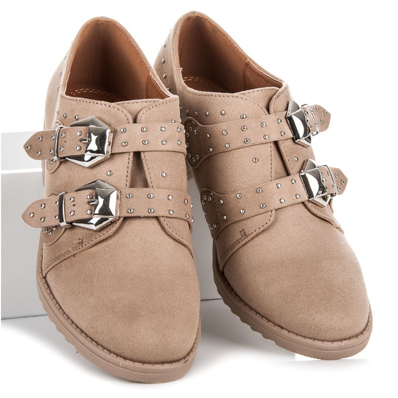 Fama Zapatos de gamuza marrón 2