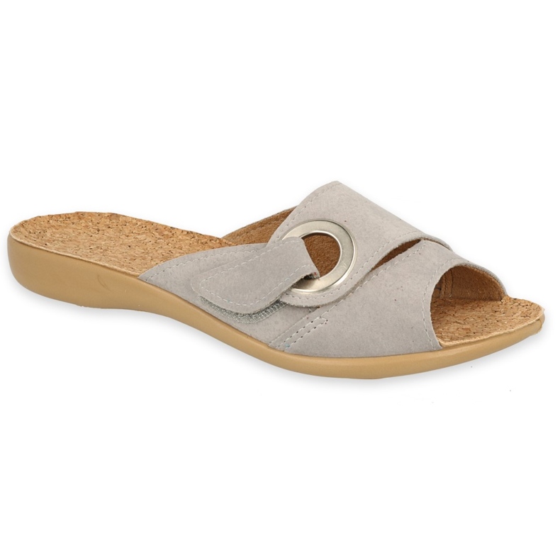 Befado zapatos mujer pu 265D024 gris 1