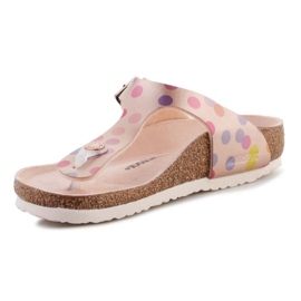 Chanclas Birkenstock Gizeh Jr. 1024350 rosado 2