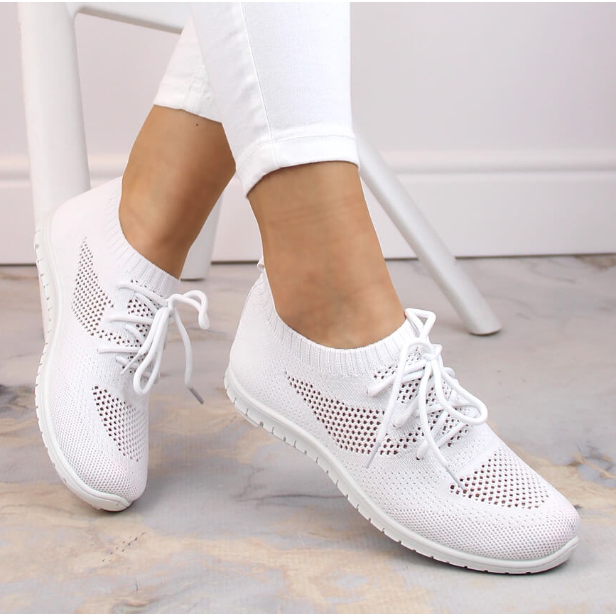 Deportivas bajas NEWS mujer blancas blanco - KeeShoes