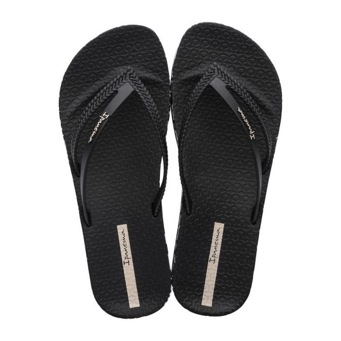 Chanclas Ipanema Bossa Soft V Fem W 82840 AG715 negro 2