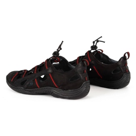 Kampol Zapatos hombre piel calados 26KAM negro 4