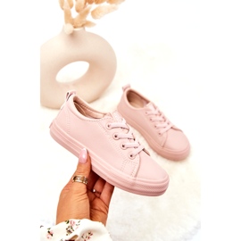 Zapatillas ecológicas para niños Big Star JJ374022 desnuda rosado 1