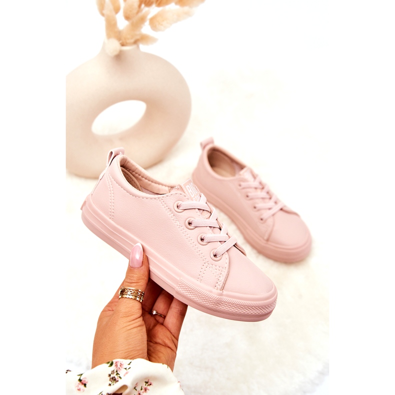 Zapatillas ecológicas para niños Big Star JJ374022 desnuda rosa 1