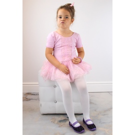Bailarinas para niña para jardín de infantes y escuela slip-on Nazo N006ABW negro 7