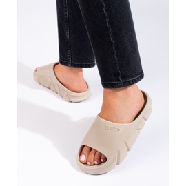 Pantuflas mujer beige Big Star LL274593801 1 Pantuflas mujer beige Big Star LL274593801 1