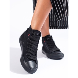 Deportivas altas de mujer negras Big Star T274033 negro 1 Deportivas altas de mujer negras Big Star T274033 negro 1