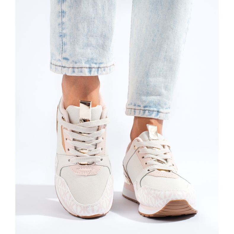 Deportivas mujer Shelovet beige 2