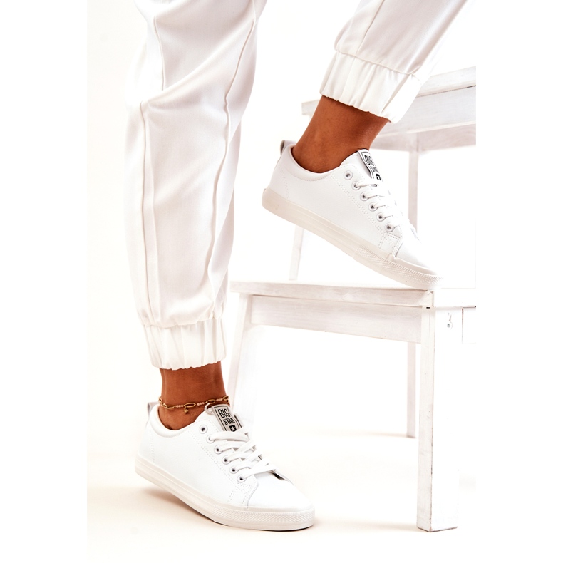 Deportivas Piel Big Star JJ274311 Blanco 7