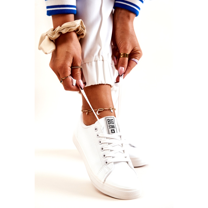 Deportivas Piel Big Star JJ274311 Blanco 1