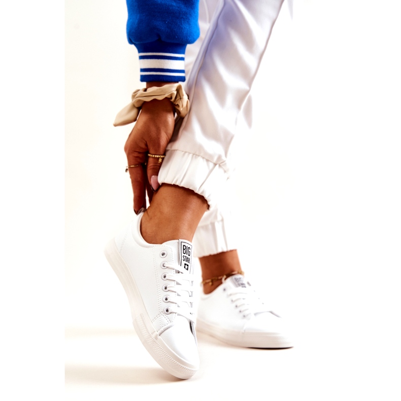 Deportivas Piel Big Star JJ274311 Blanco 3