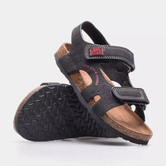 Sandalias Big Star Jr LL374141 negro 1