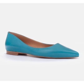 Marco Shoes Bailarinas sutiles azul 1