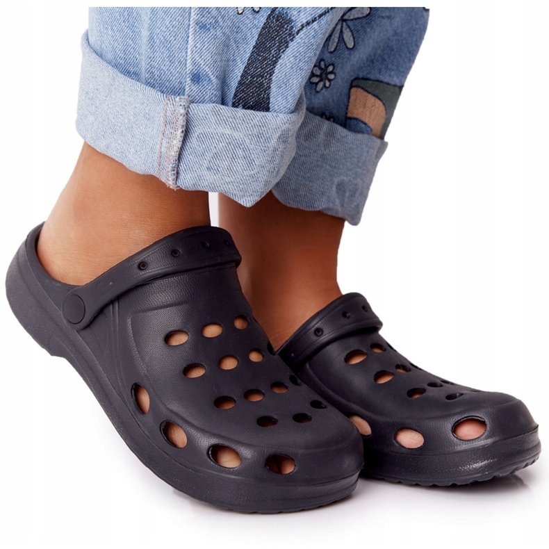 Flameshoes Zapatillas de espuma negra para mujeres Eva Black negro 5