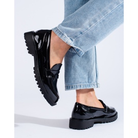 Zapatos mujer lacados en negro Shelovet 4