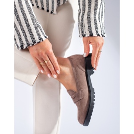 Zapatos mujer ante beige oscuro Shelovet 2