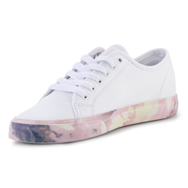 DC Shoes W ADJS300295-PPF blanco 2
